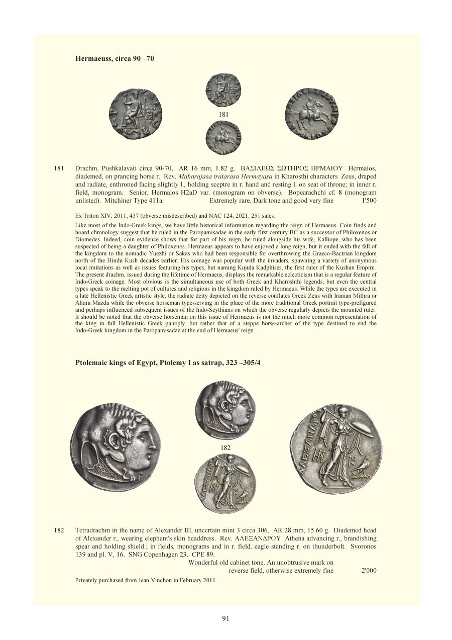 Numismatica Ars Classica Auction 140 (2023) page 93