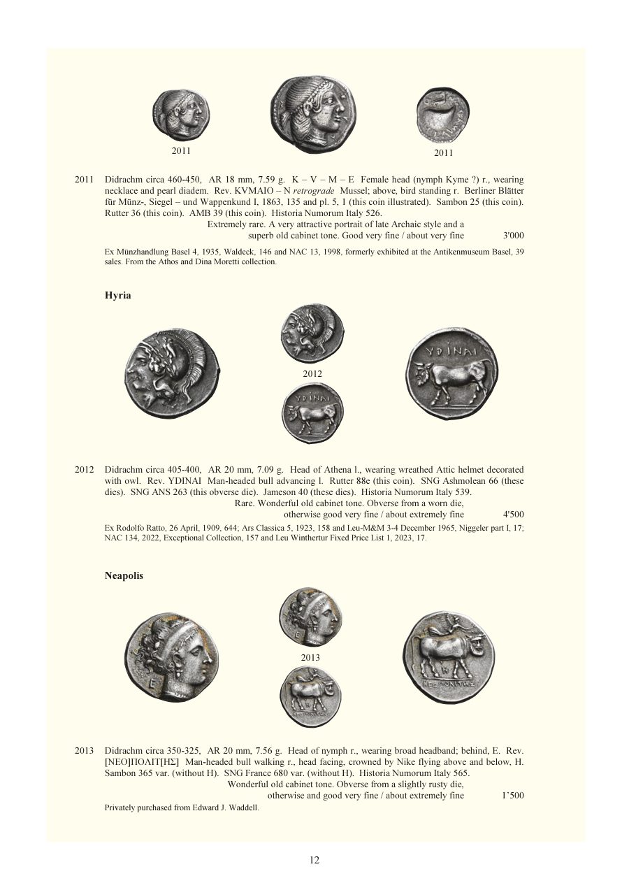 Numismatica Ars Classica Auction 146 (2024) page 14