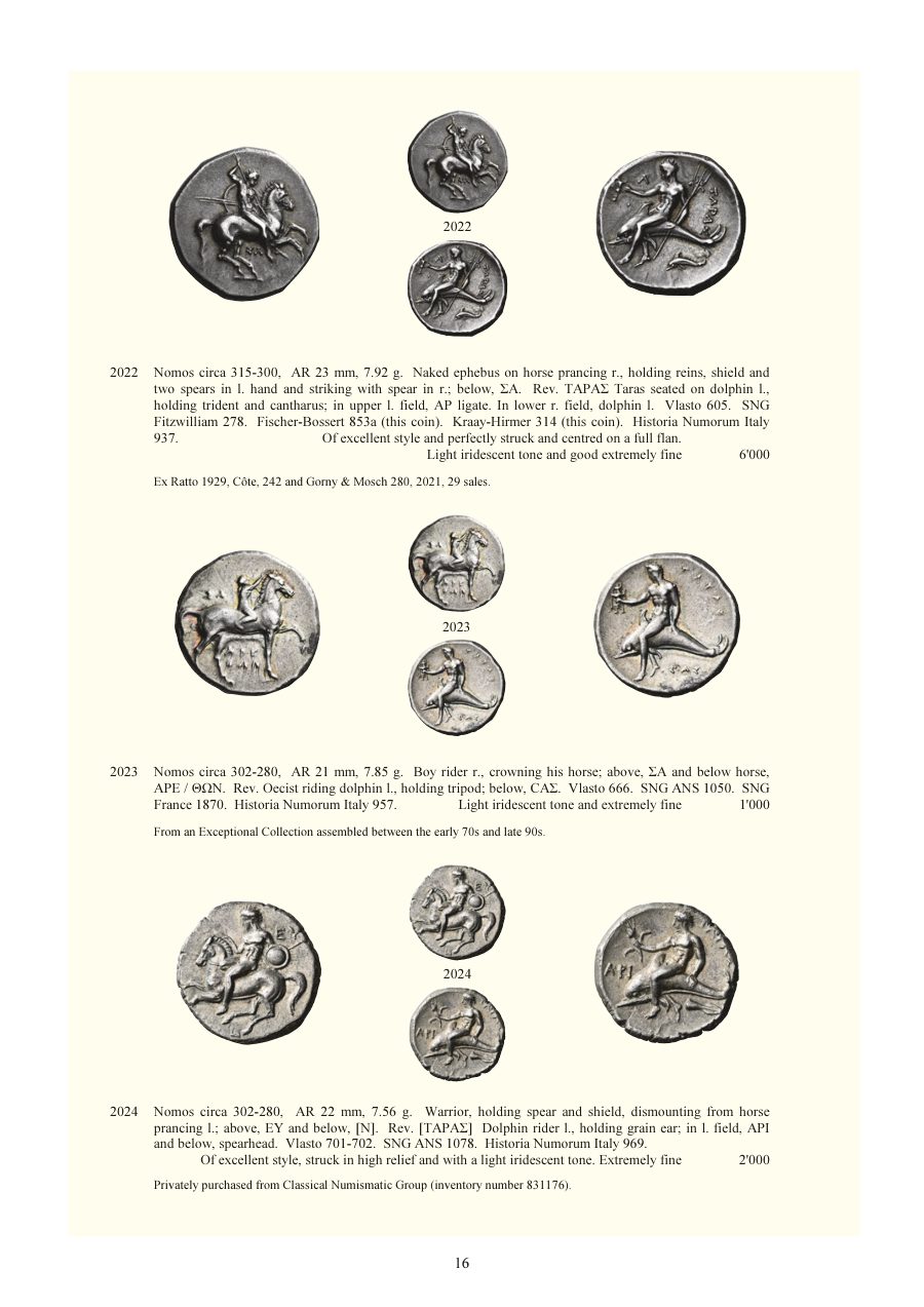 Numismatica Ars Classica Auction 146 (2024) page 18