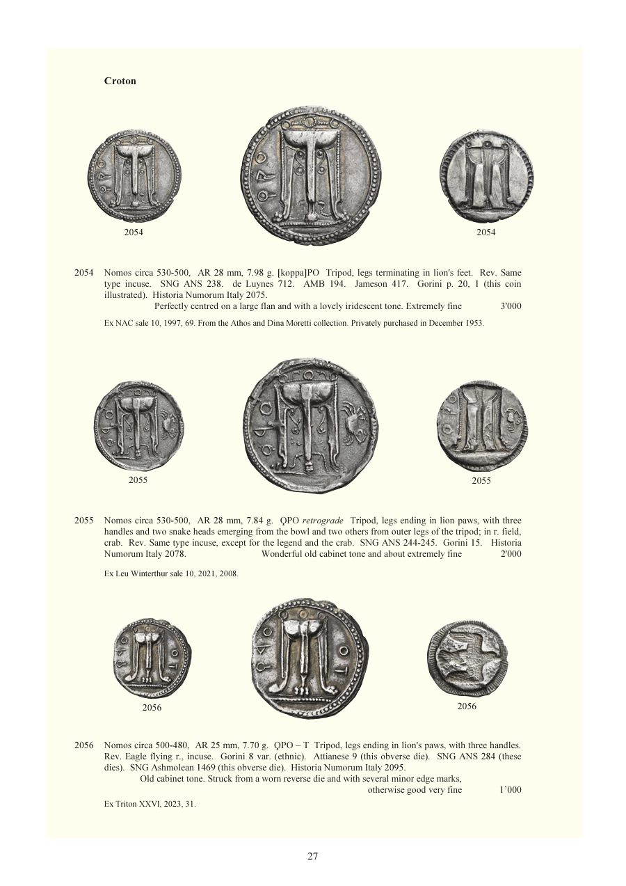 Numismatica Ars Classica Auction 146 (2024) page 29