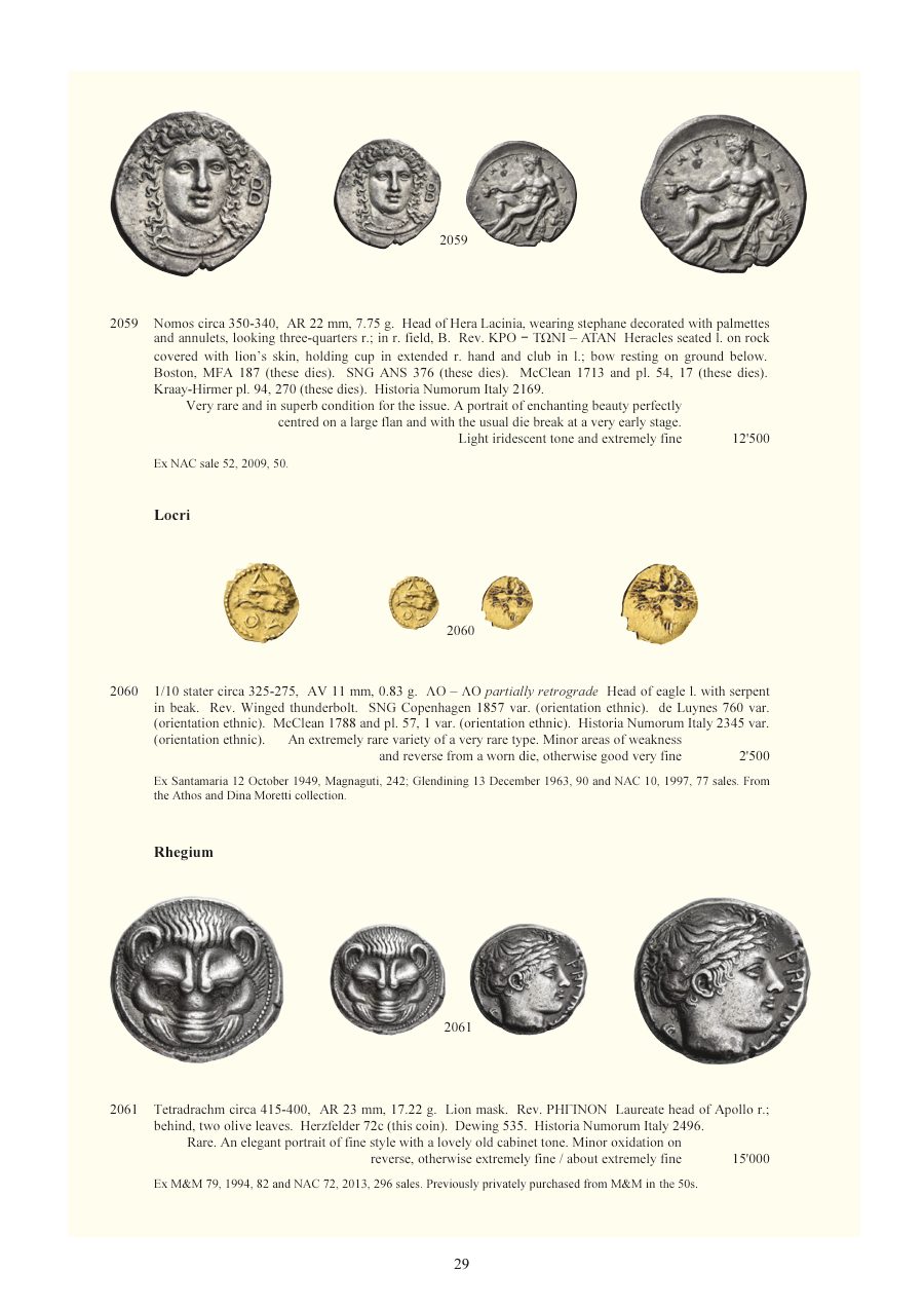 Numismatica Ars Classica Auction 146 (2024) page 31