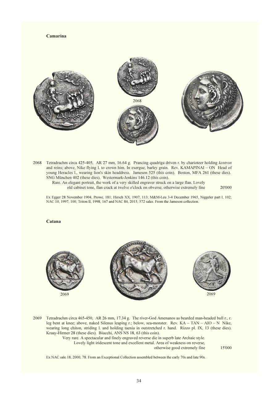 Numismatica Ars Classica Auction 146 (2024) page 36