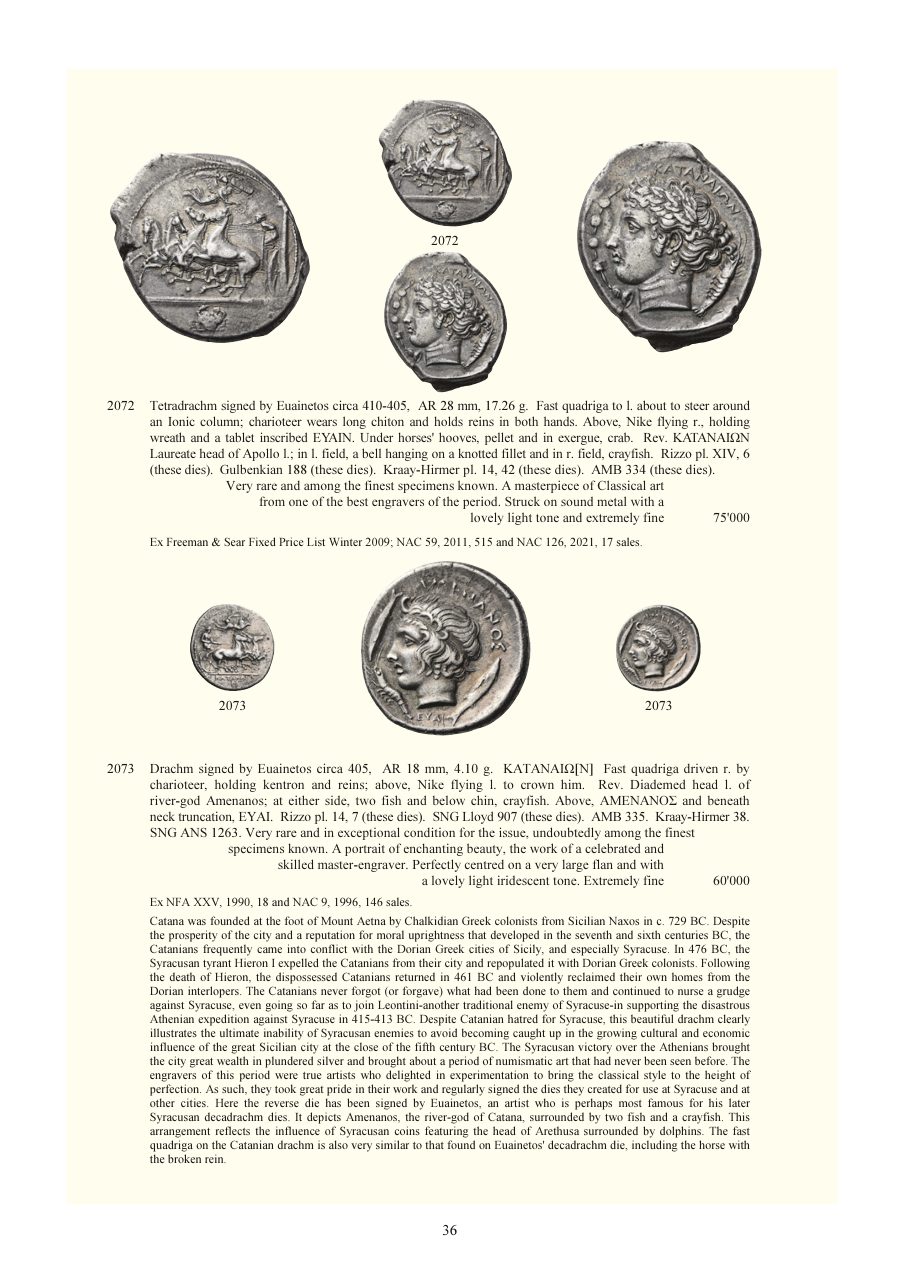 Numismatica Ars Classica Auction 146 (2024) page 38