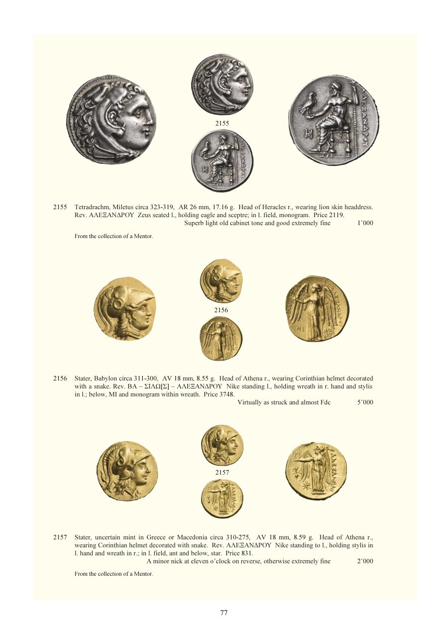 Numismatica Ars Classica Auction 146 (2024) page 79