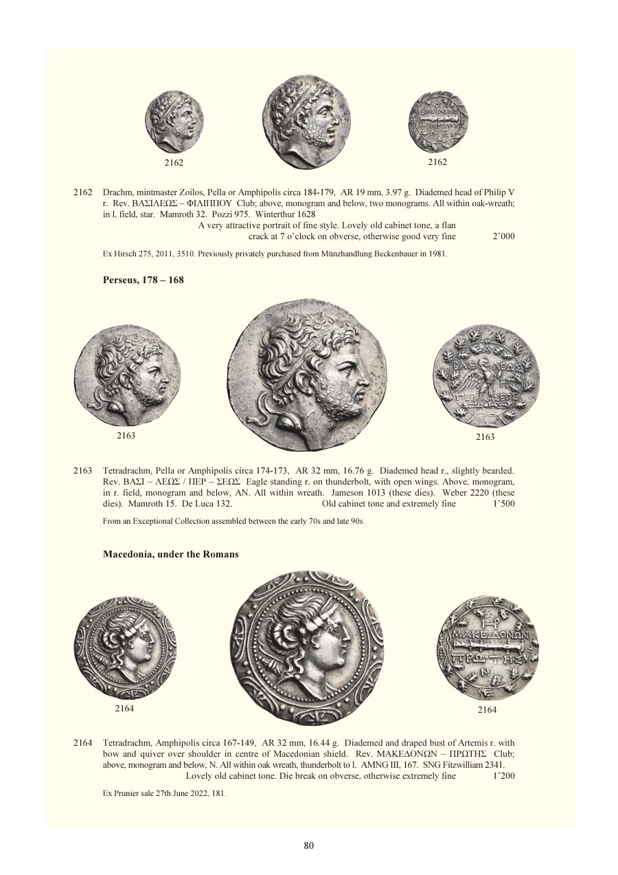 Numismatica Ars Classica Auction 146 (2024) page 82