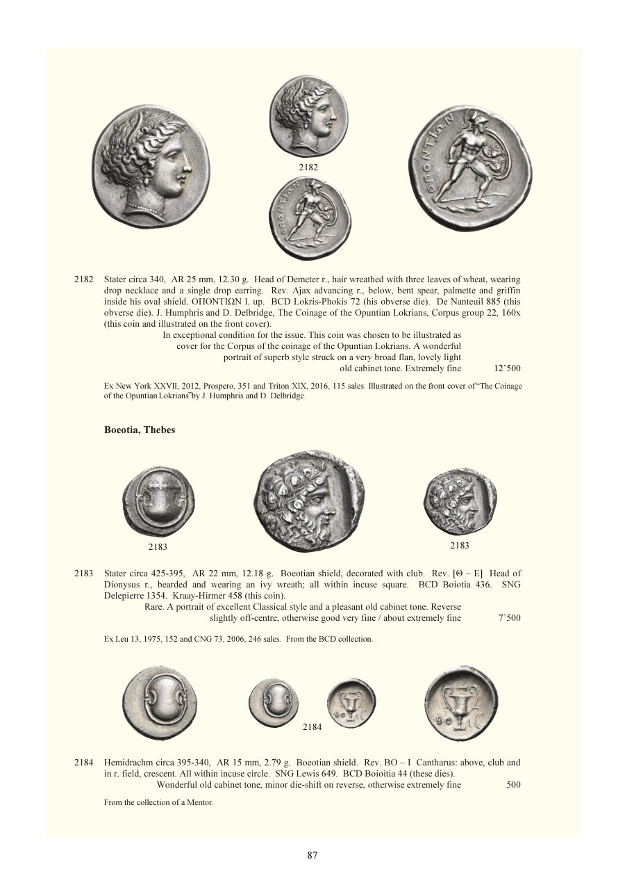 Numismatica Ars Classica Auction 146 (2024) page 89