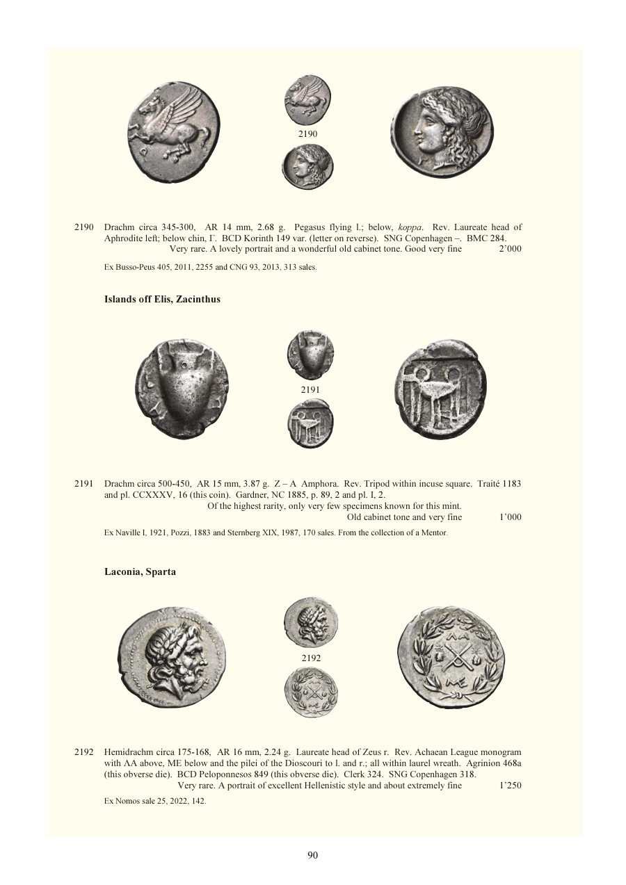 Numismatica Ars Classica Auction 146 (2024) page 92