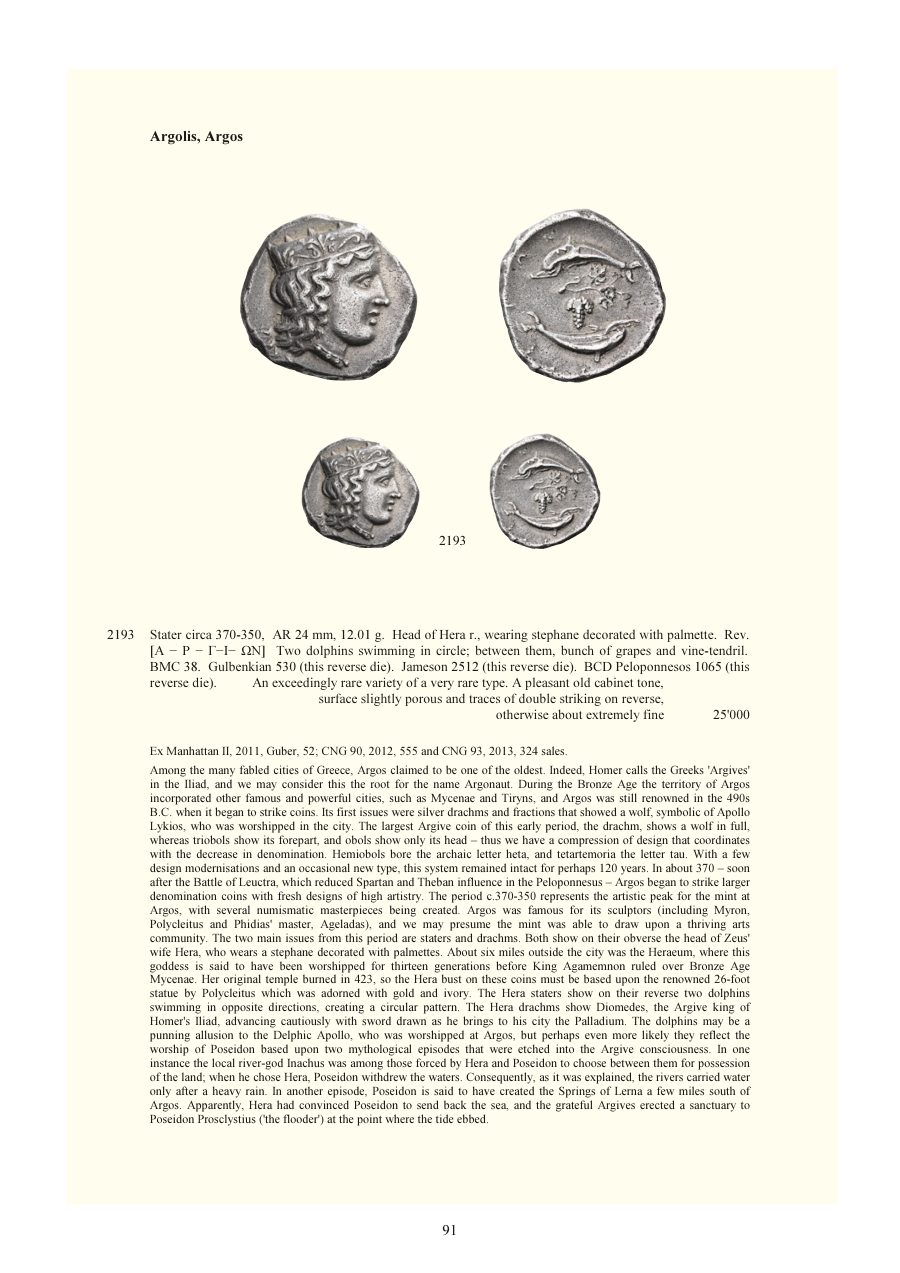 Numismatica Ars Classica Auction 146 (2024) page 93