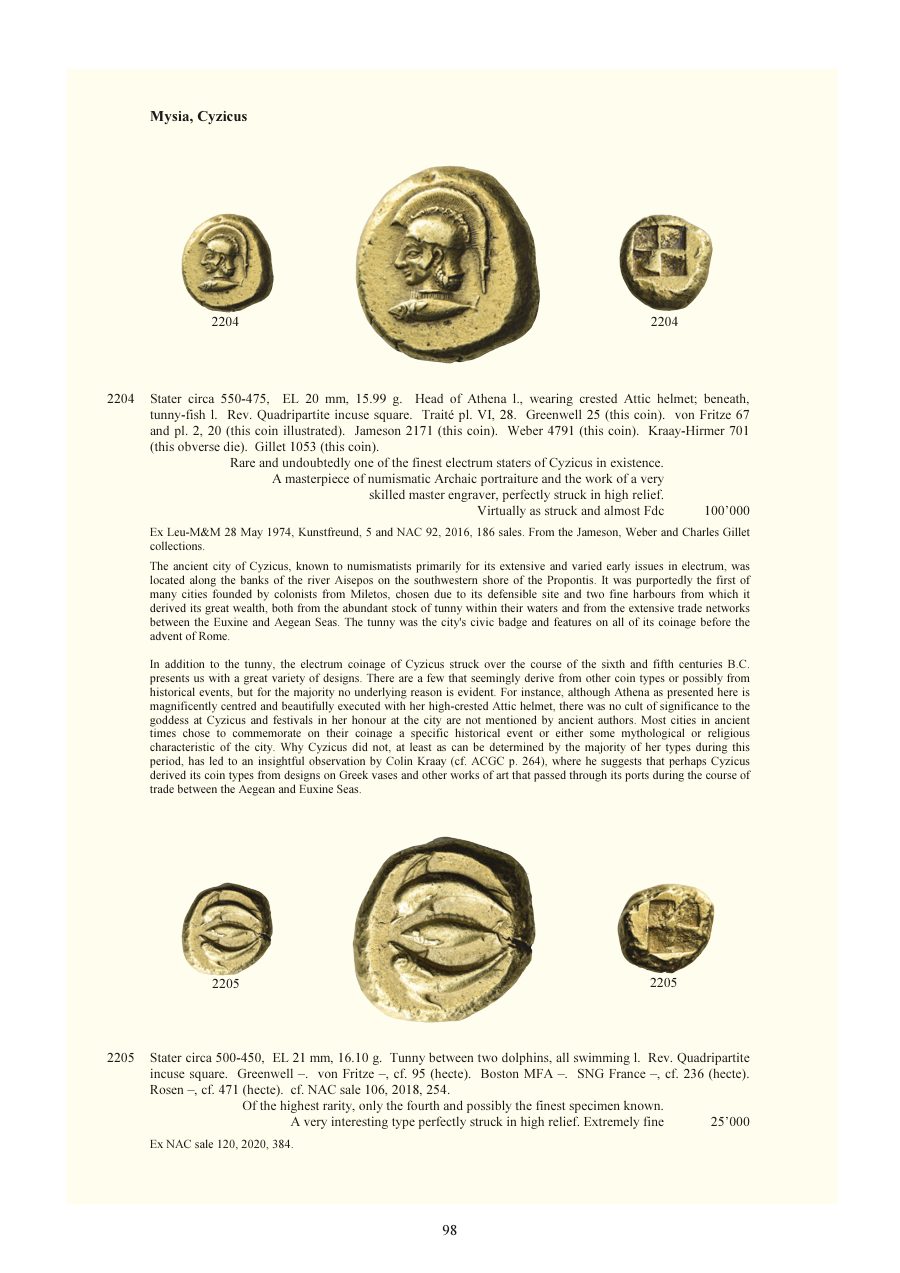 Numismatica Ars Classica Auction 146 (2024) page 100