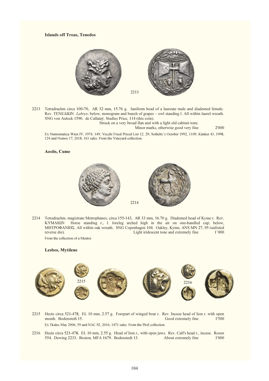 Numismatica Ars Classica Auction 146 (2024) page 106