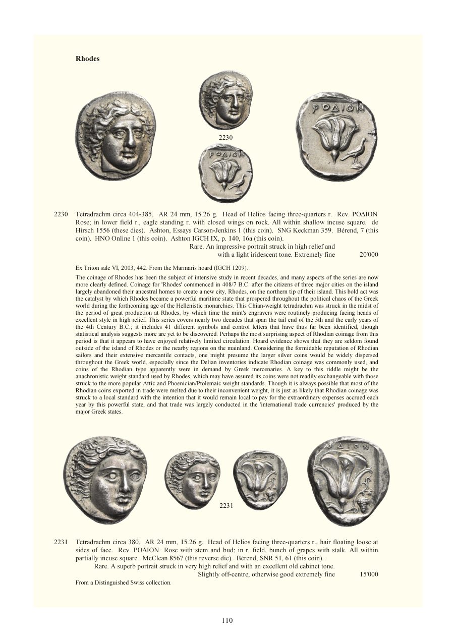 Numismatica Ars Classica Auction 146 (2024) page 112