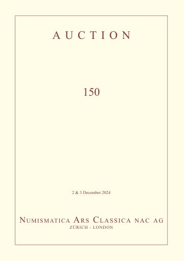 Numismatica Ars Classica Auction 150 (2024) cover