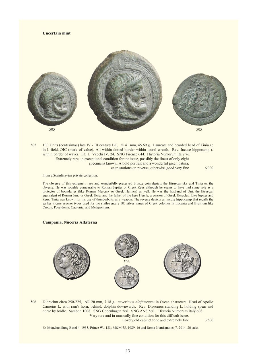 Numismatica Ars Classica Auction 150 (2024) page 15