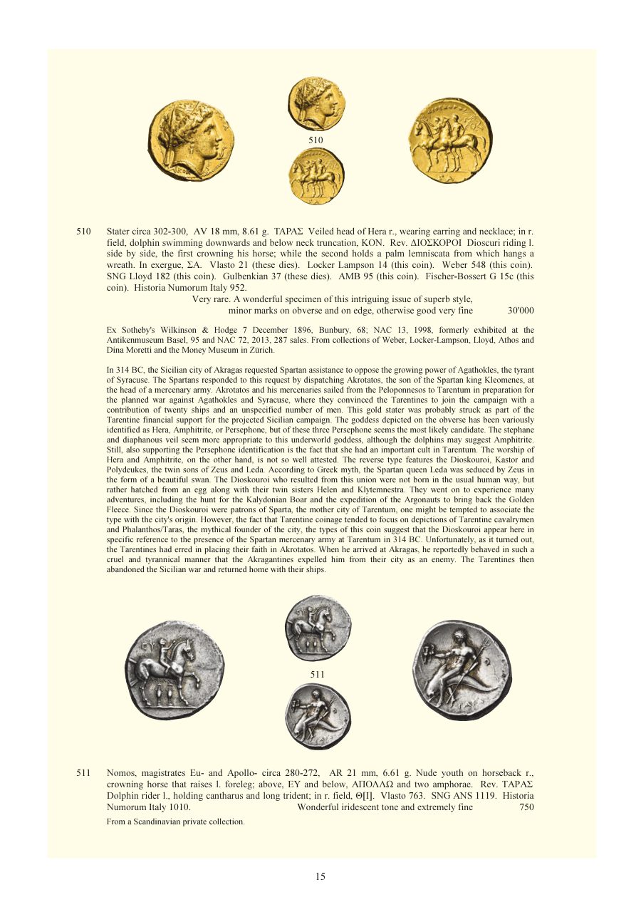 Numismatica Ars Classica Auction 150 (2024) page 17