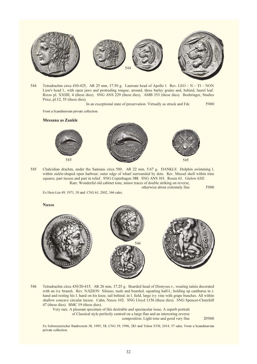 Numismatica Ars Classica Auction 150 (2024) page 34