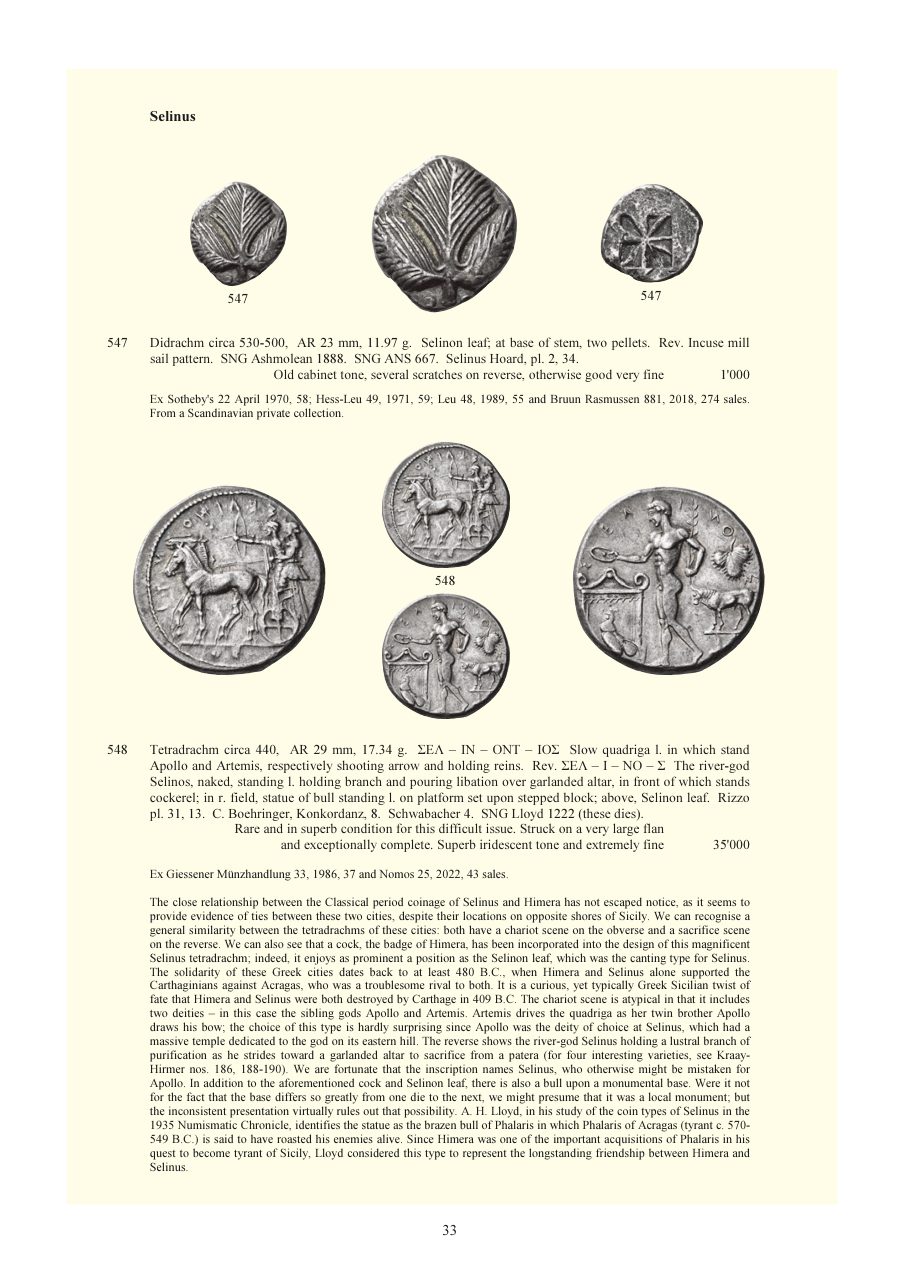 Numismatica Ars Classica Auction 150 (2024) page 35