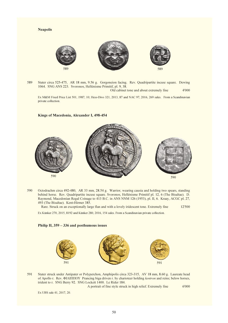 Numismatica Ars Classica Auction 150 (2024) page 52