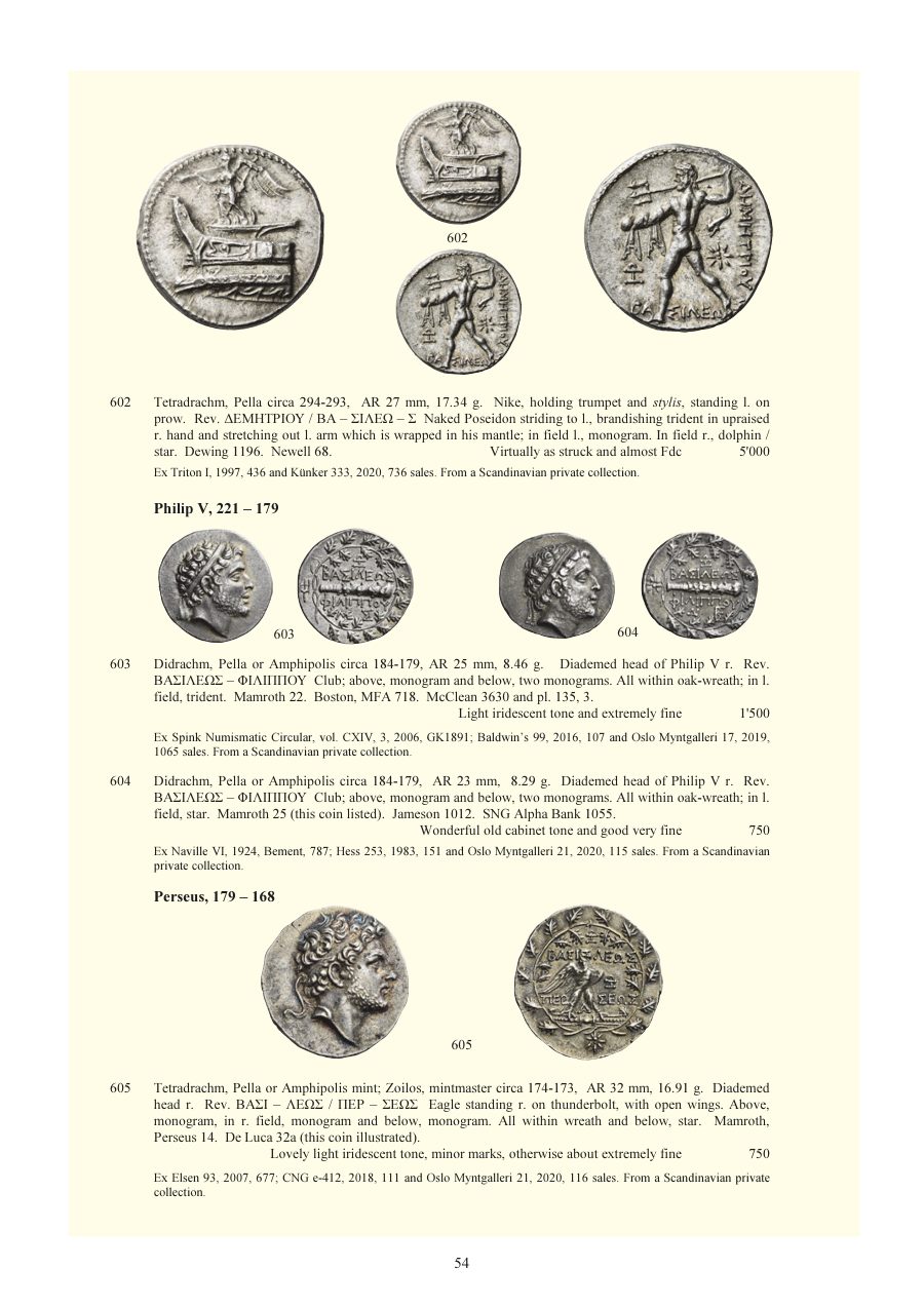Numismatica Ars Classica Auction 150 (2024) page 56