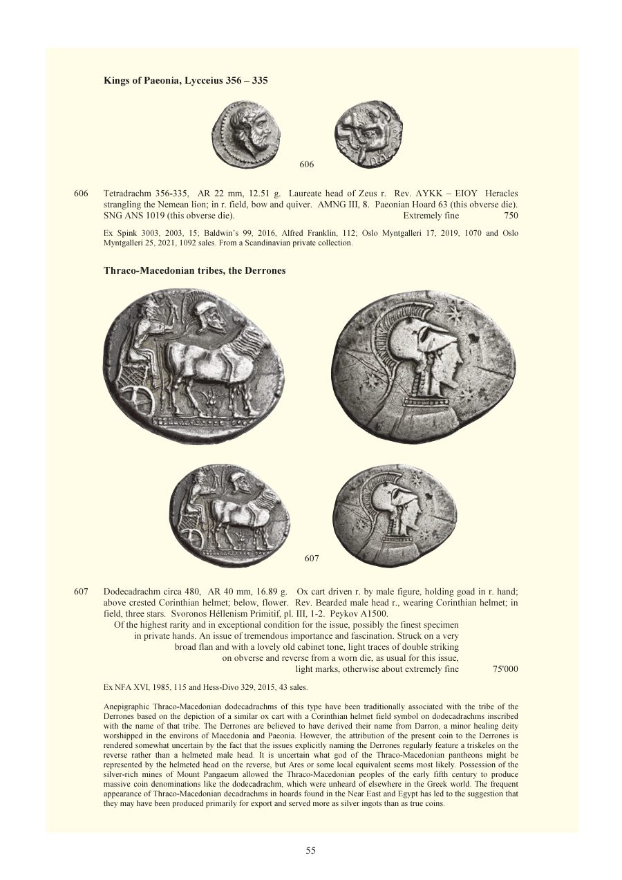 Numismatica Ars Classica Auction 150 (2024) page 57