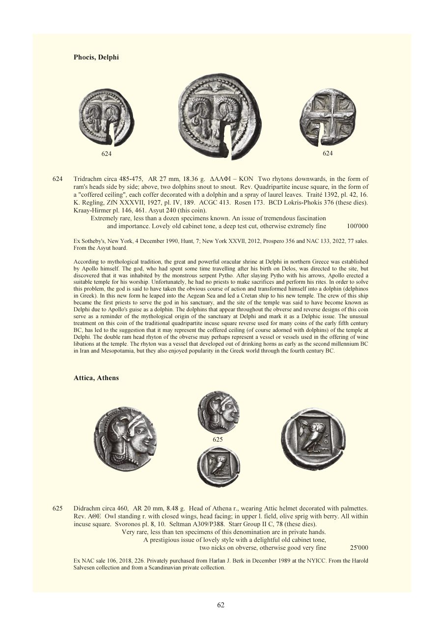 Numismatica Ars Classica Auction 150 (2024) page 64