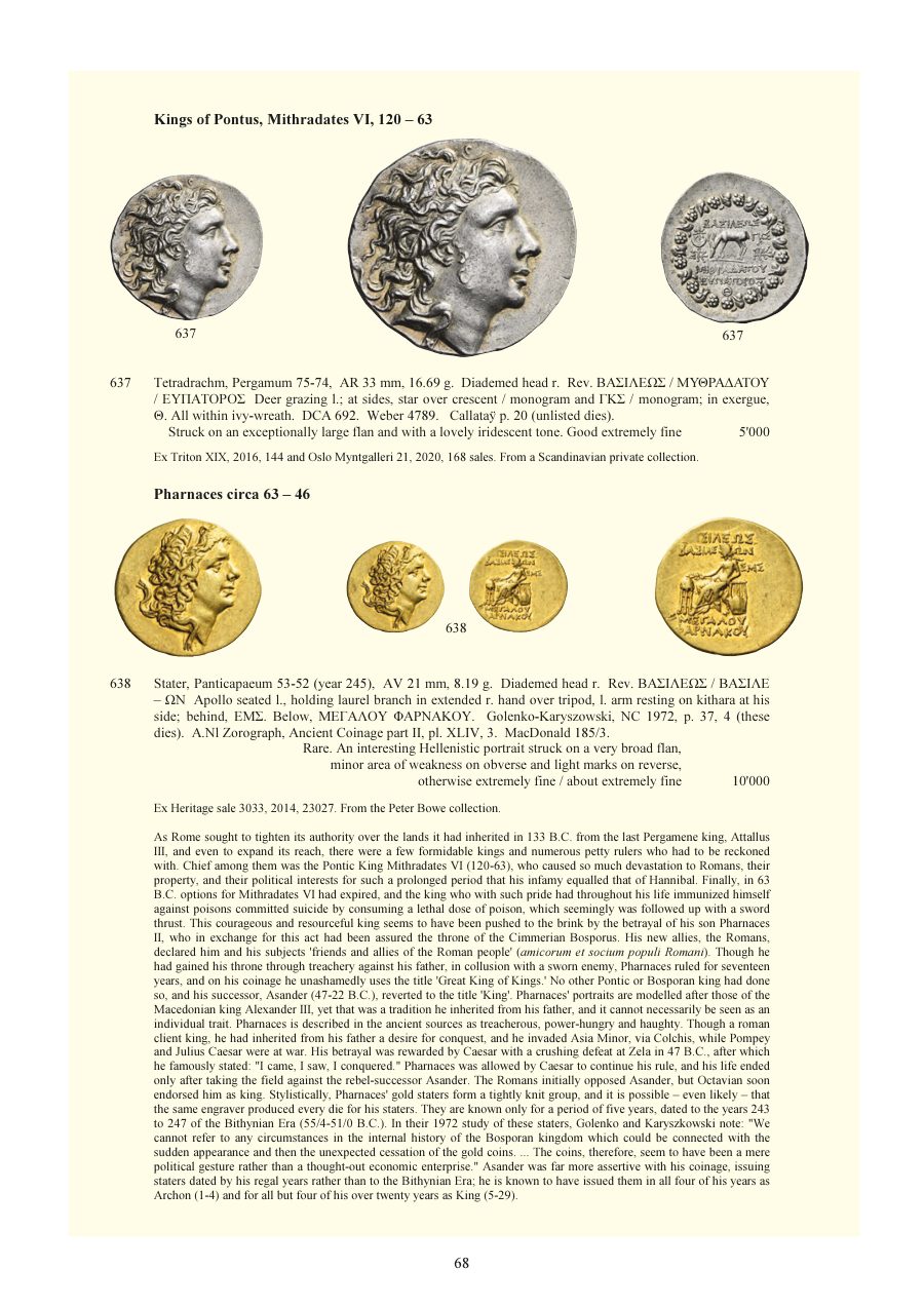 Numismatica Ars Classica Auction 150 (2024) page 70