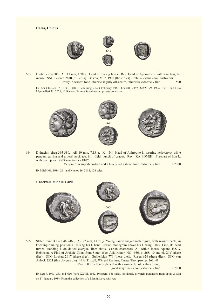 Numismatica Ars Classica Auction 150 (2024) page 81