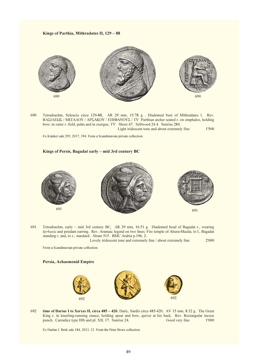 Numismatica Ars Classica Auction 150 (2024) page 91
