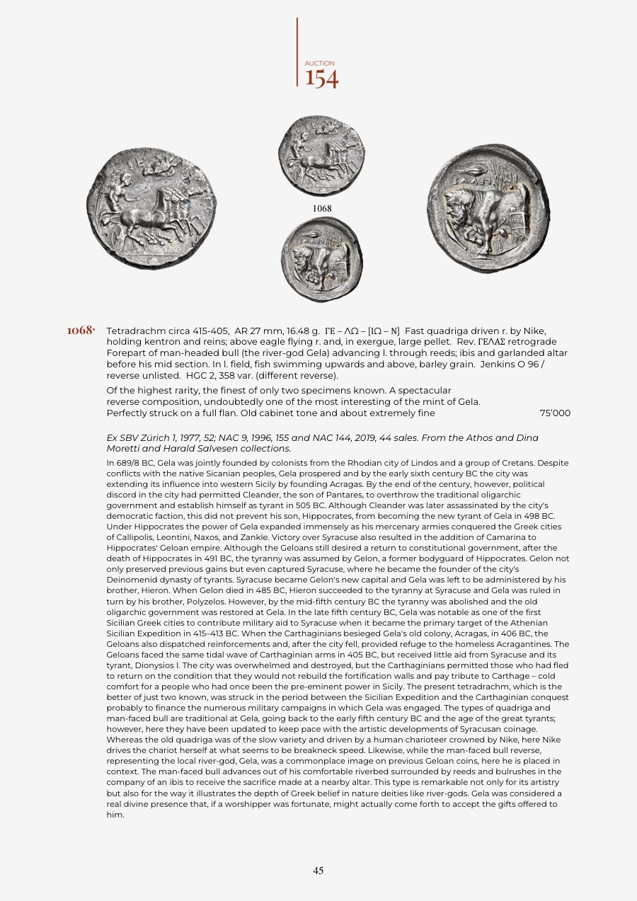 Numismatica Ars Classica Auction 154 (2025) page 47