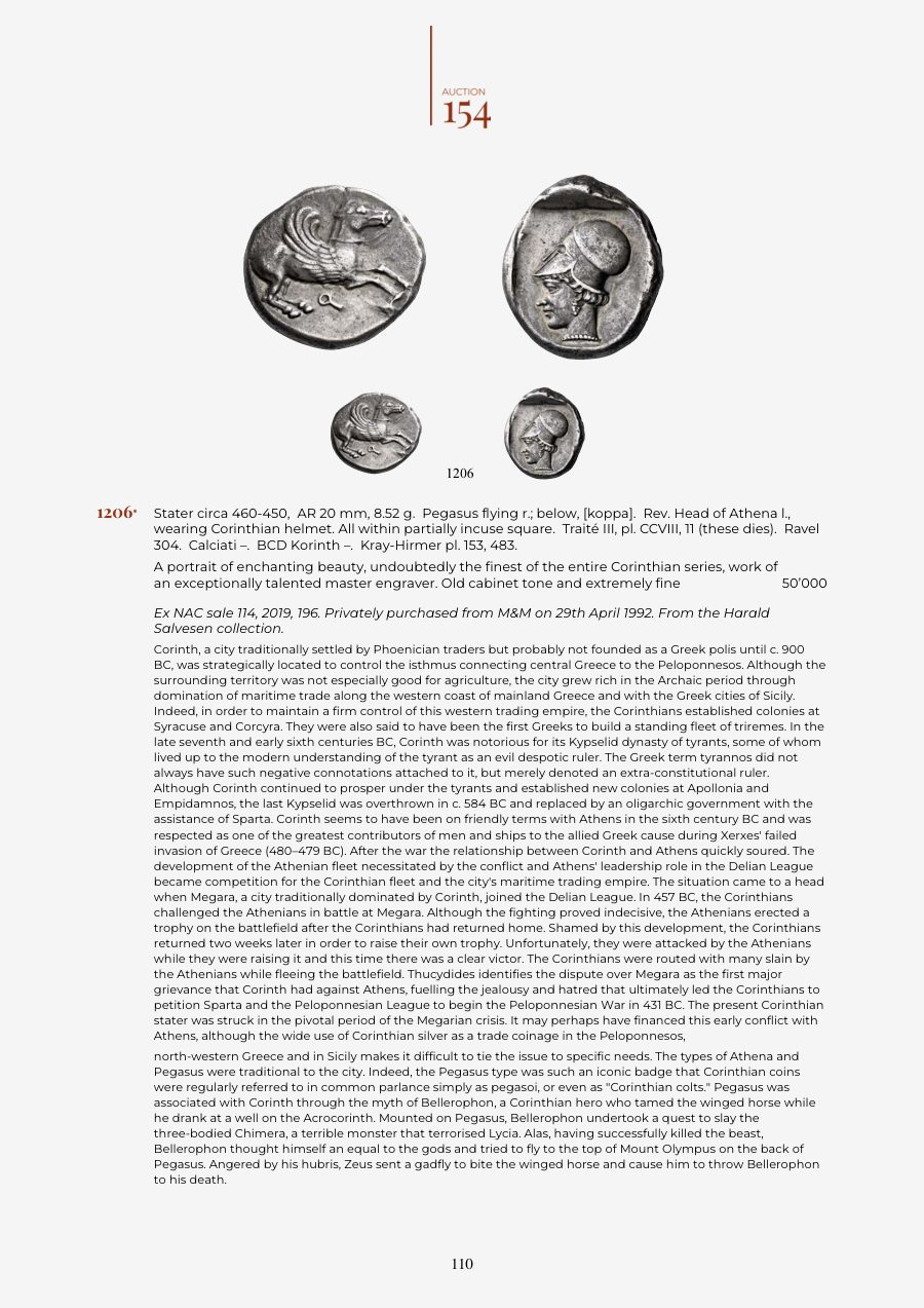 Numismatica Ars Classica Auction 154 (2025) page 112