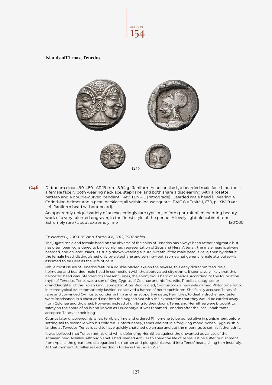 Numismatica Ars Classica Auction 154 (2025) page 129