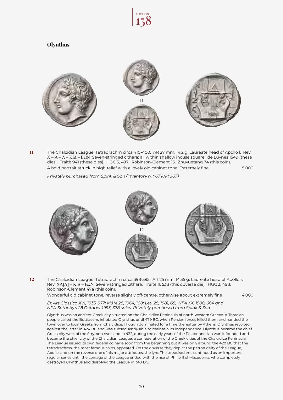Numismatica Ars Classica Auction 158 (2025) page 22