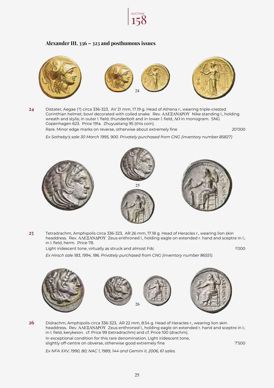 Numismatica Ars Classica Auction 158 (2025) page 27