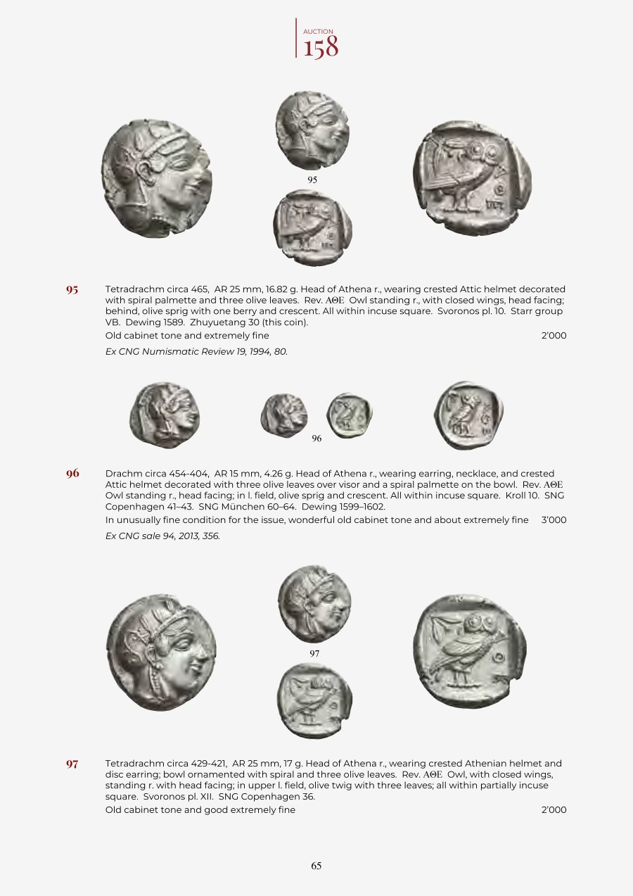 Numismatica Ars Classica Auction 158 (2025) page 67