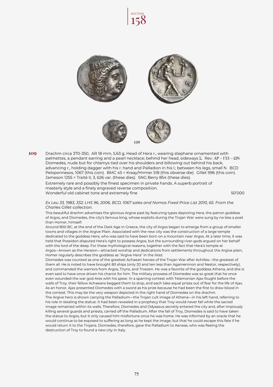 Numismatica Ars Classica Auction 158 (2025) page 77