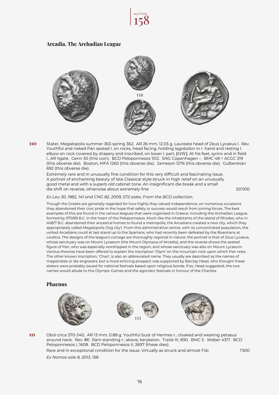 Numismatica Ars Classica Auction 158 (2025) page 78