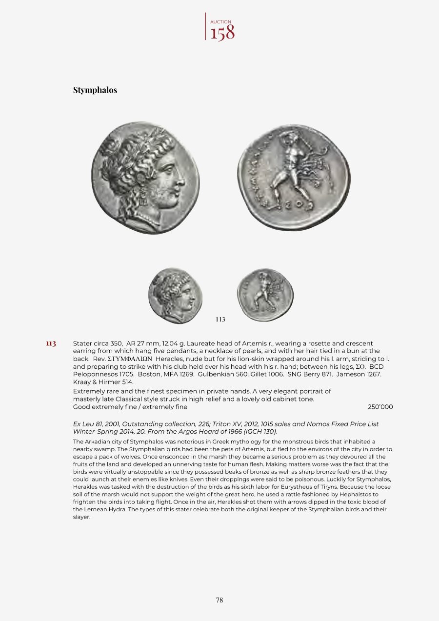 Numismatica Ars Classica Auction 158 (2025) page 80