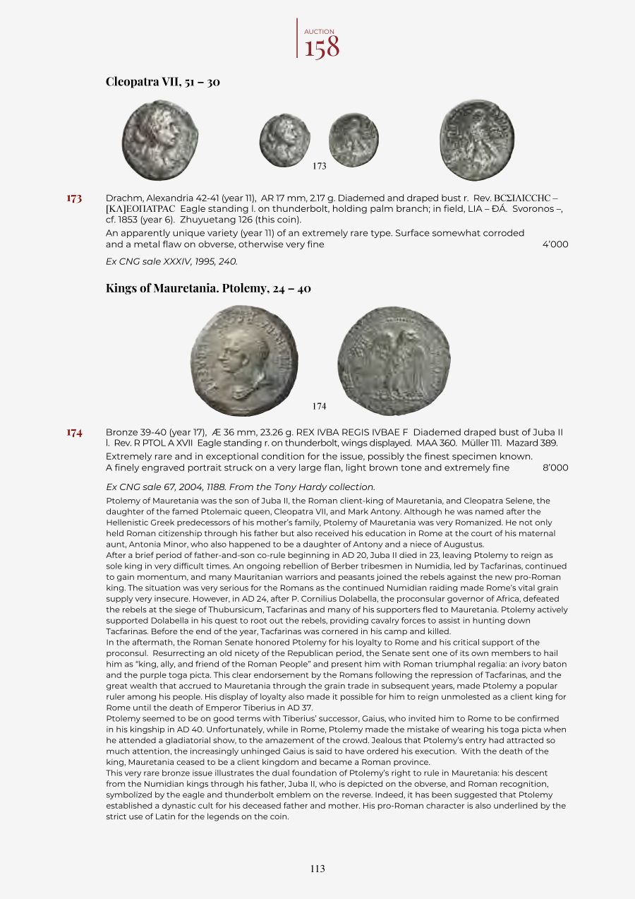 Numismatica Ars Classica Auction 158 (2025) page 115