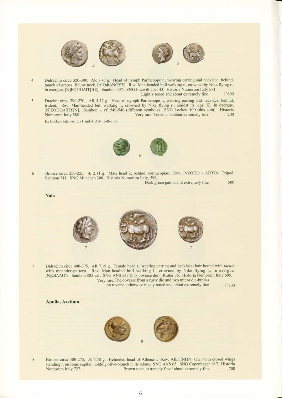 Numismatica Ars Classica Auction 25 (2003) page 8