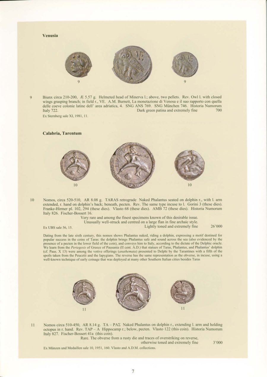 Numismatica Ars Classica Auction 25 (2003) page 9