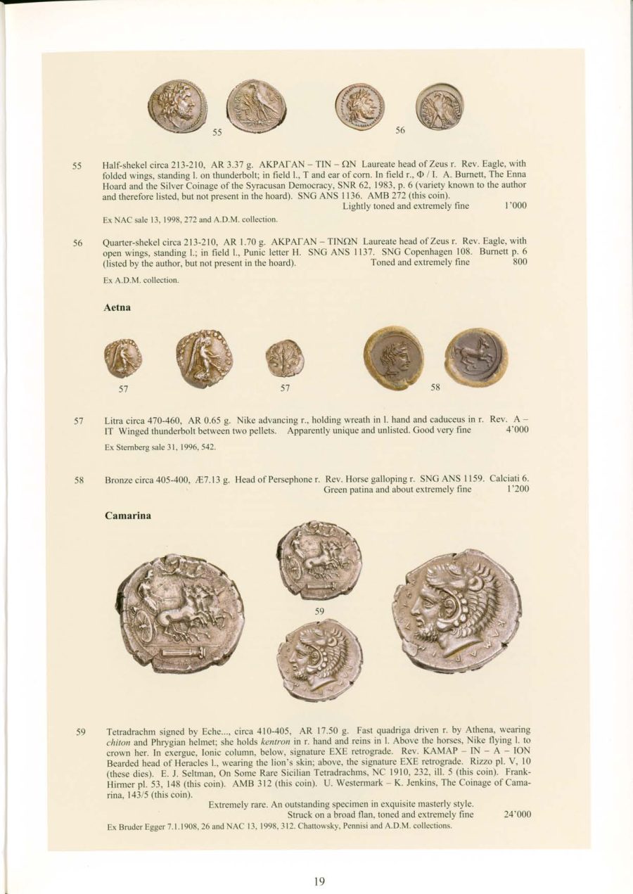 Numismatica Ars Classica Auction 25 (2003) page 21