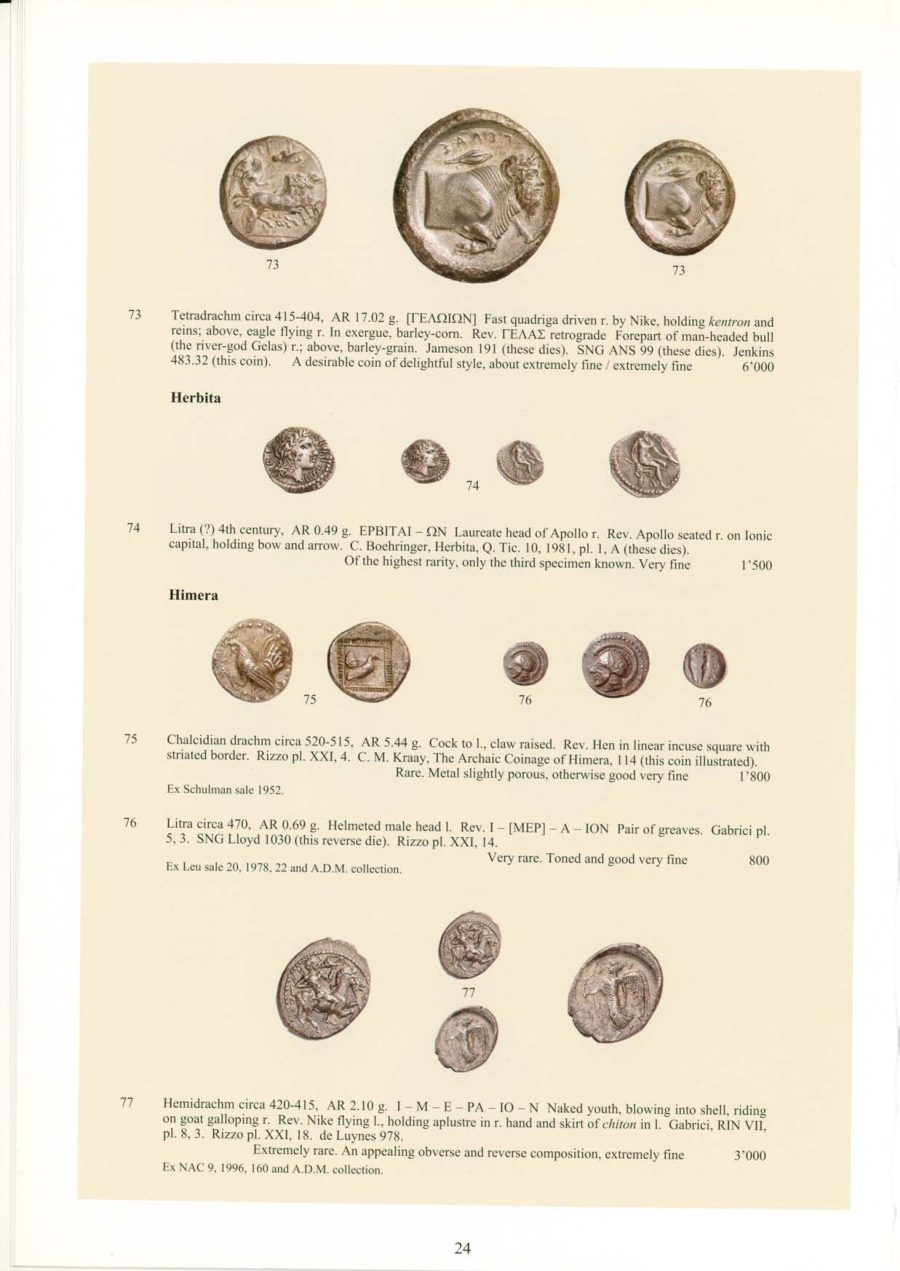 Numismatica Ars Classica Auction 25 (2003) page 26