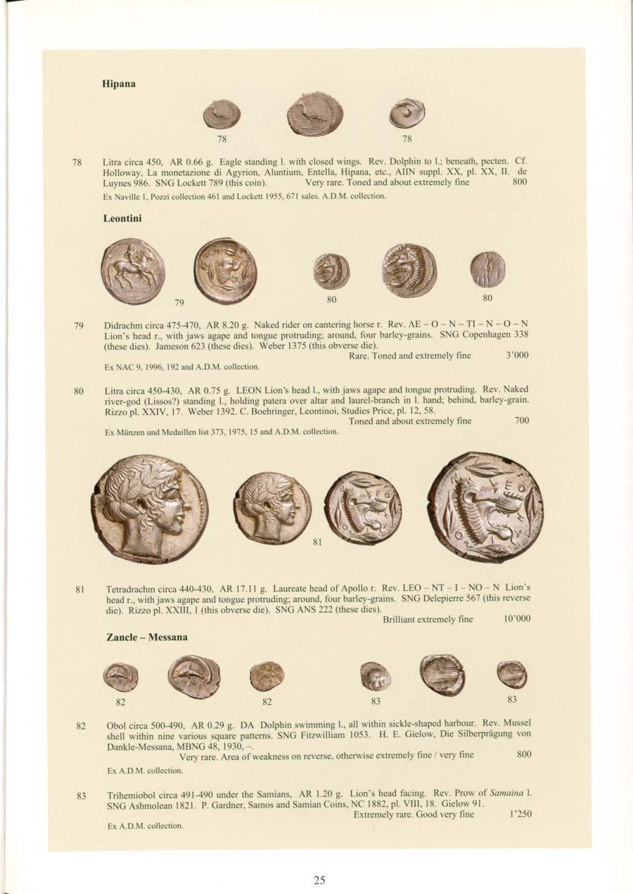 Numismatica Ars Classica Auction 25 (2003) page 27