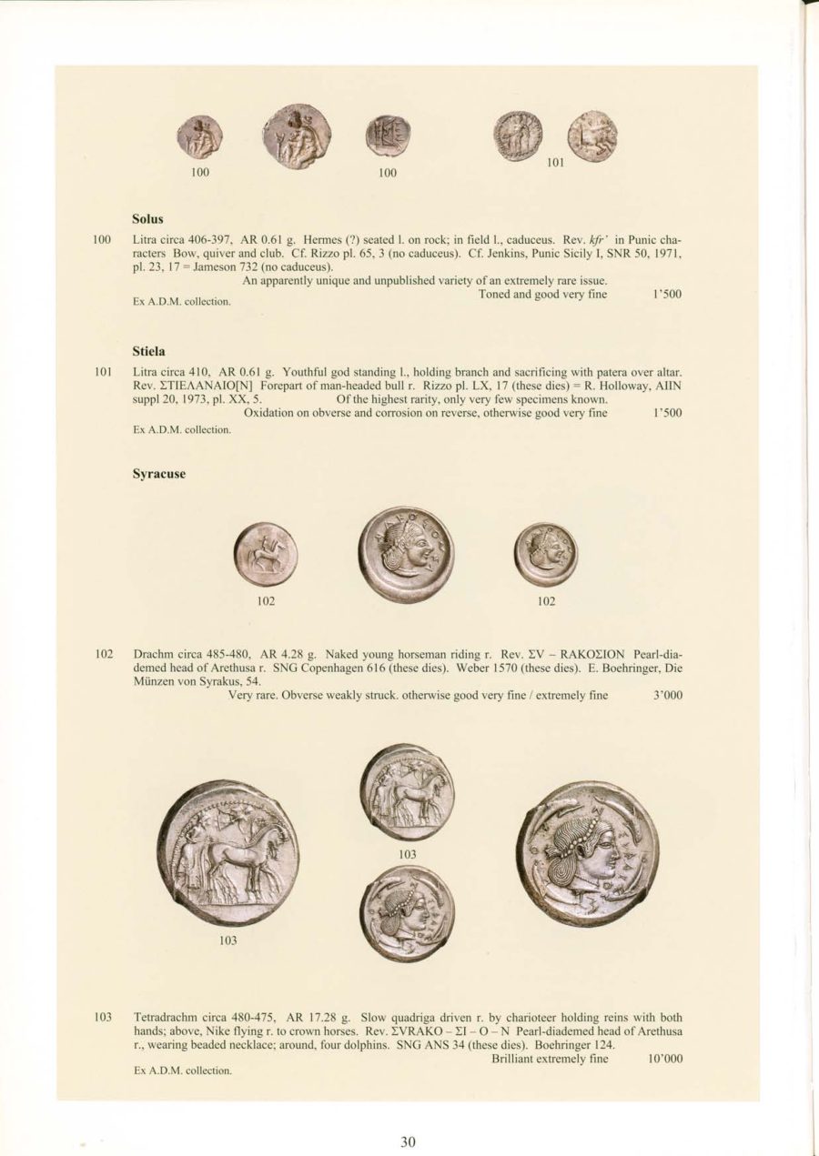 Numismatica Ars Classica Auction 25 (2003) page 32