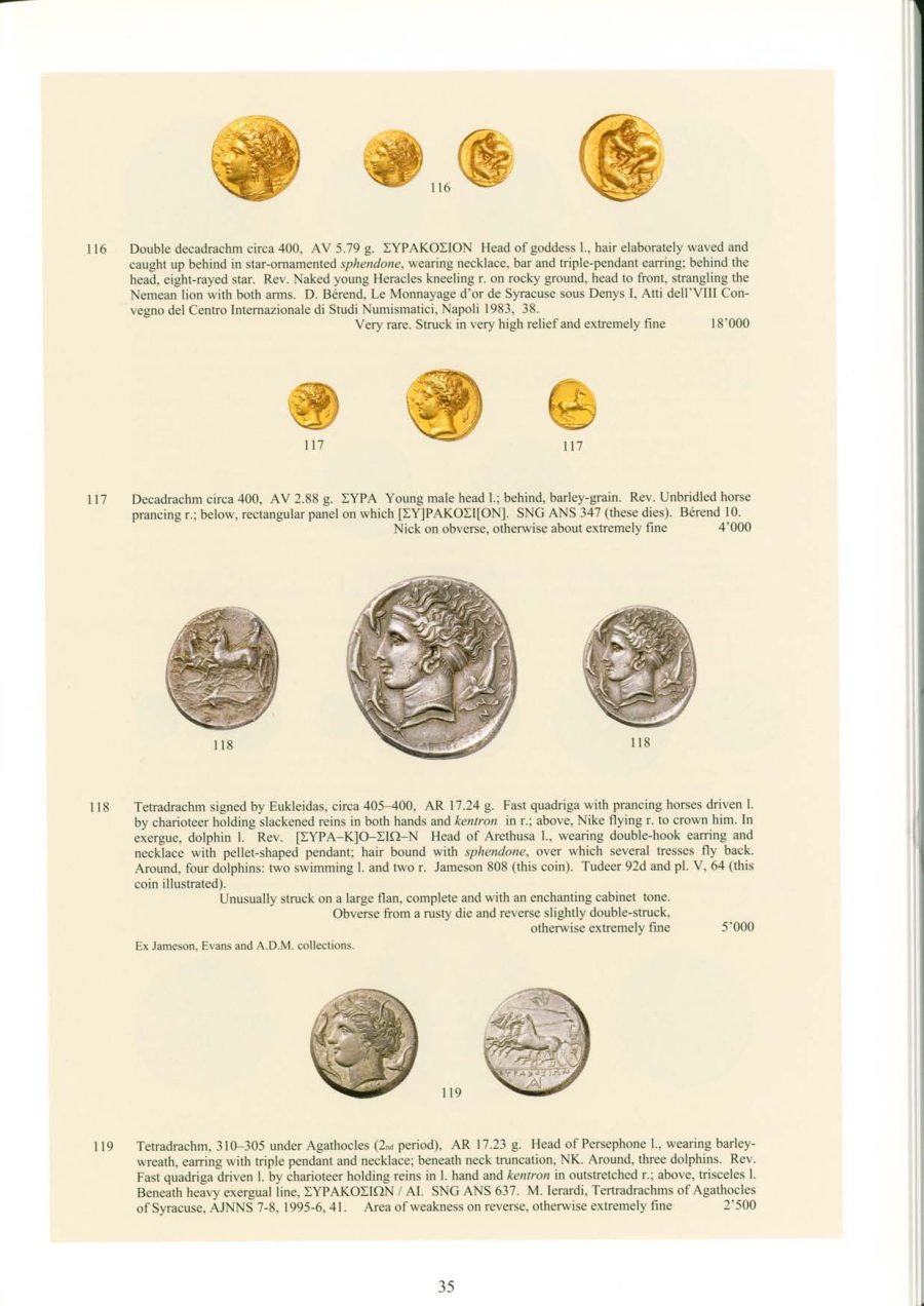 Numismatica Ars Classica Auction 25 (2003) page 37