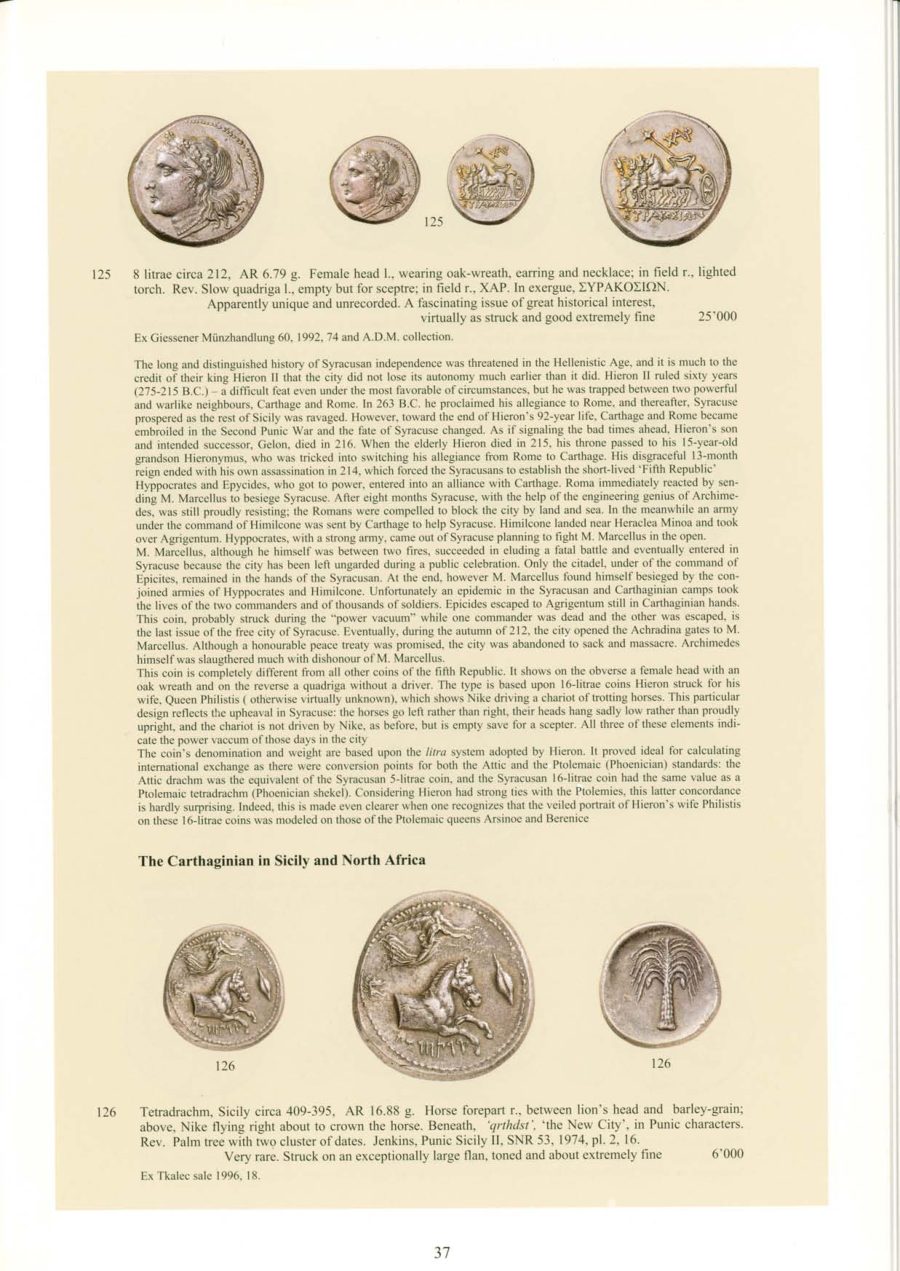 Numismatica Ars Classica Auction 25 (2003) page 39