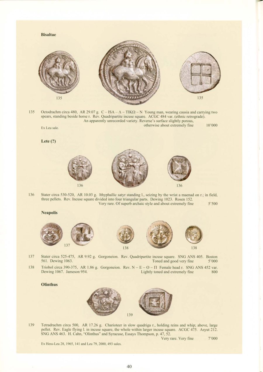 Numismatica Ars Classica Auction 25 (2003) page 42