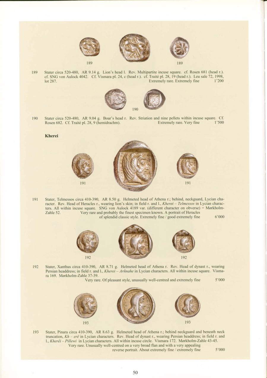 Numismatica Ars Classica Auction 25 (2003) page 52