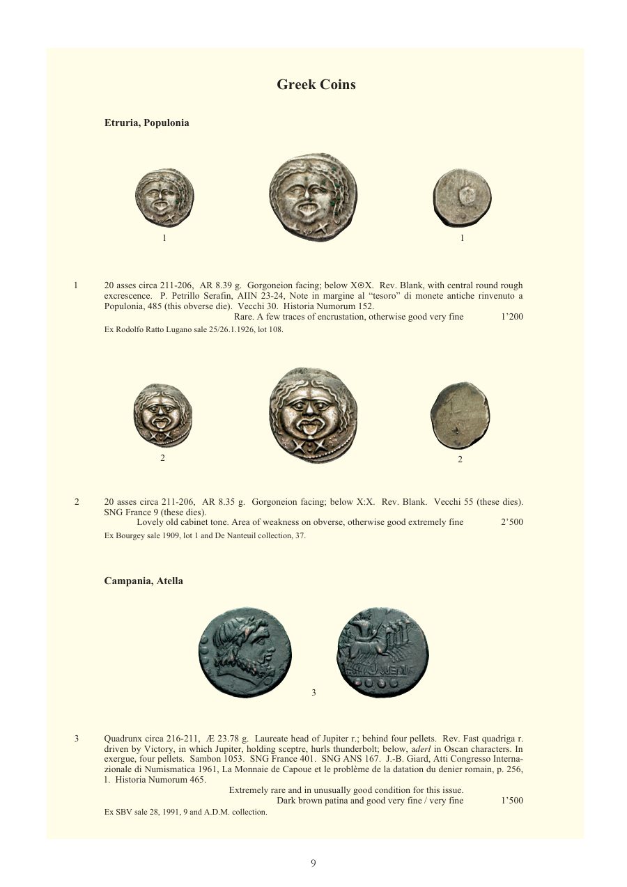 Numismatica Ars Classica Auction 27 (2004) page 9