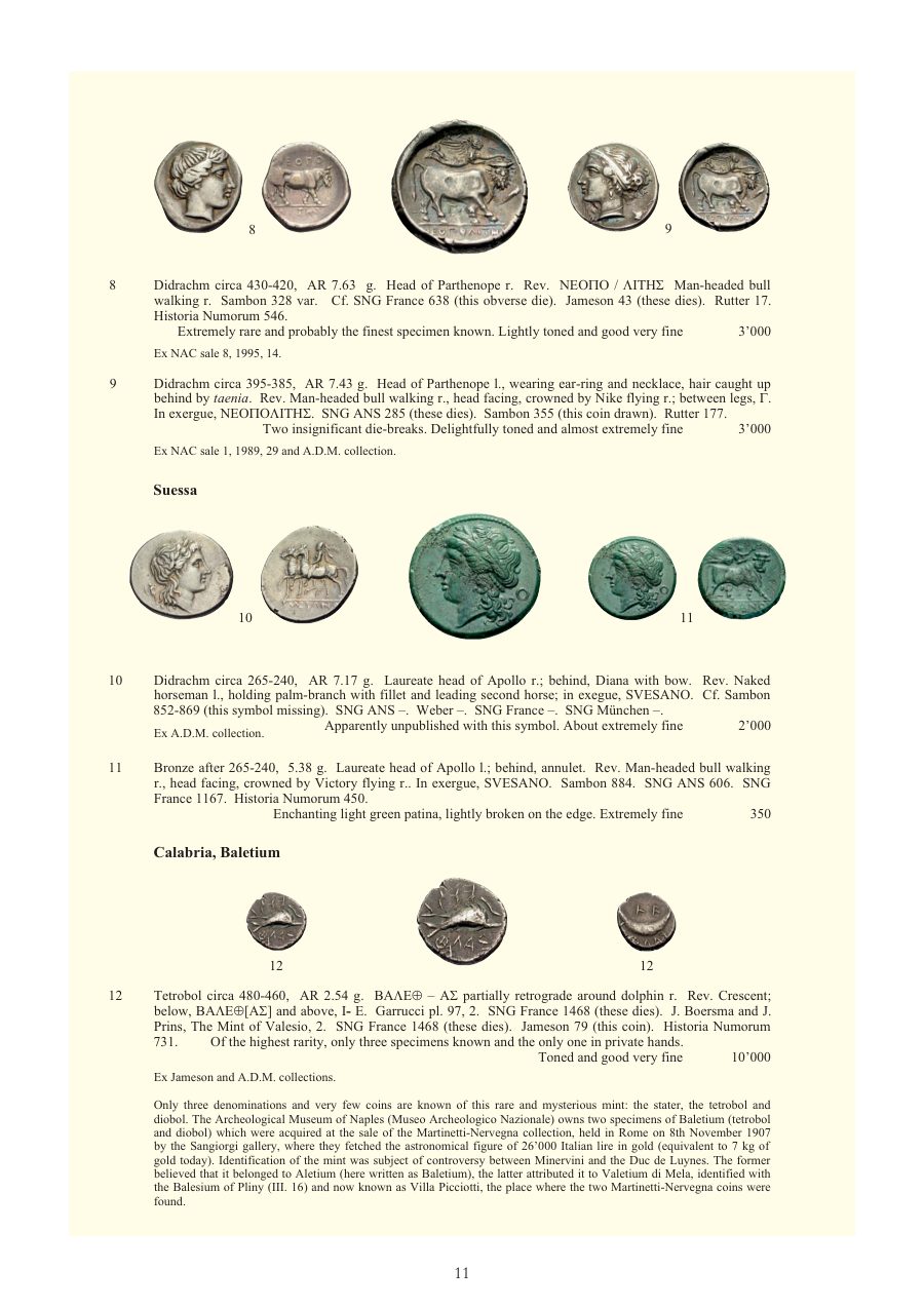 Numismatica Ars Classica Auction 27 (2004) page 11