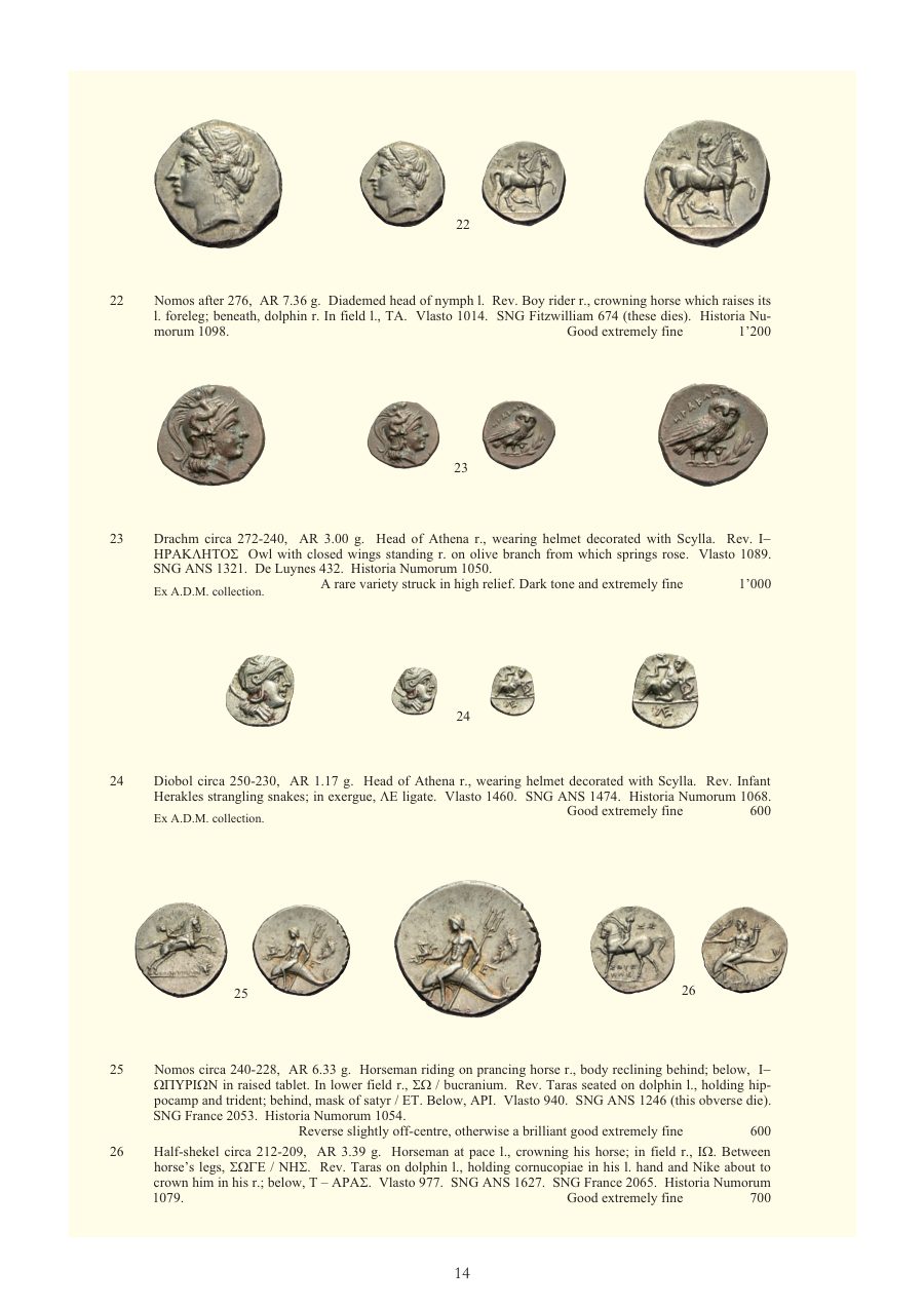 Numismatica Ars Classica Auction 27 (2004) page 14